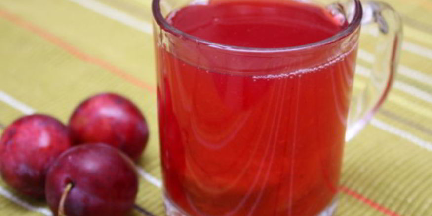 Рецепт компота из слив