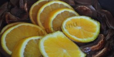 компот из сухофруктов с апельсинами