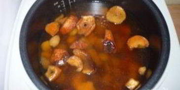 компот из сухофруктов в мультиварке панасоник