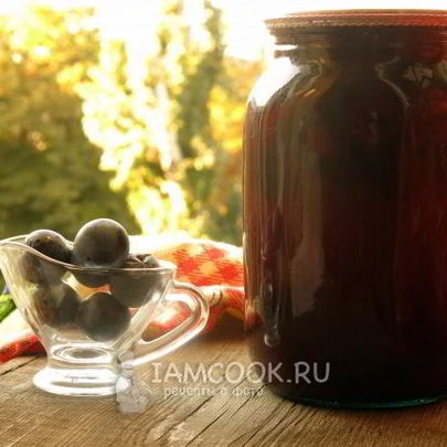 Компот из терна на зиму