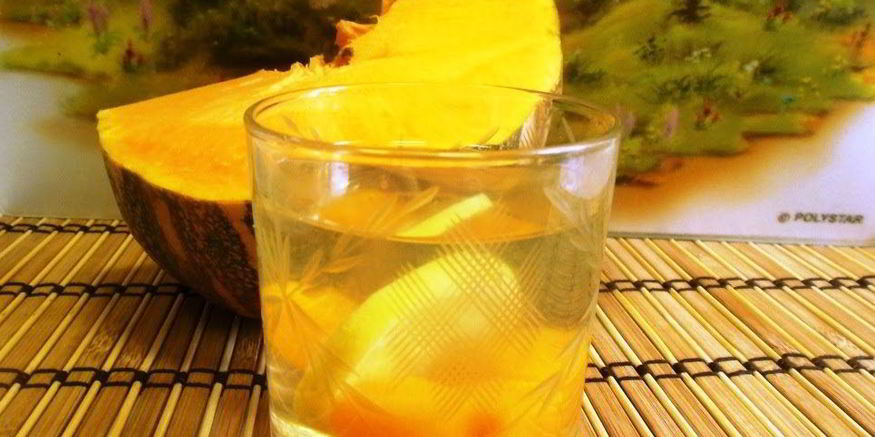 Рецепт компота из тыквы с апельсином на зиму