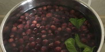 компот из винограда