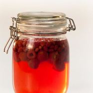 Рецепт Компота из земляники и малины