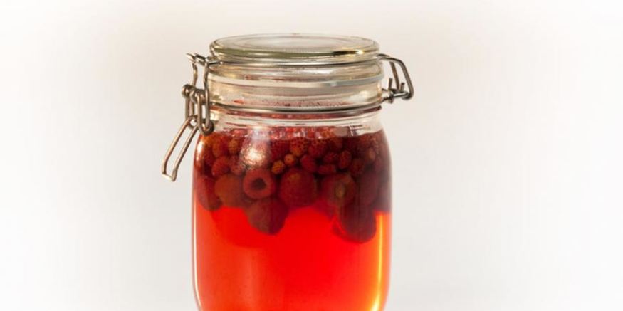 Рецепт компота из земляники и малины