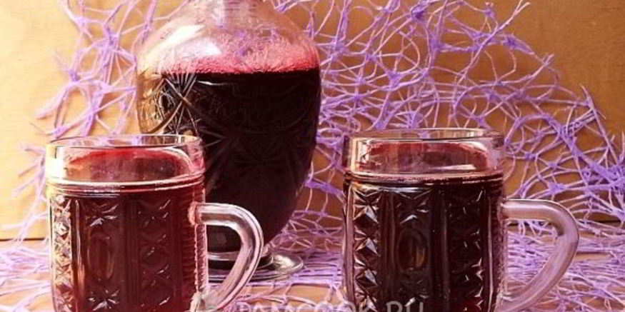 Рецепт компота из жимолости