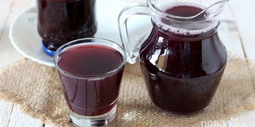 Рецепт малинового компота