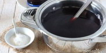 малиновый компот