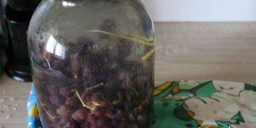 виноградный компот на зиму