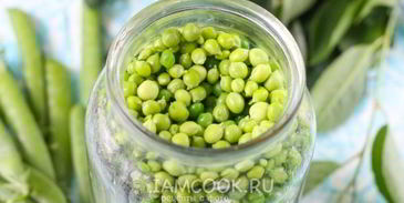 консервированные огурцы с зеленым горошком на зиму
