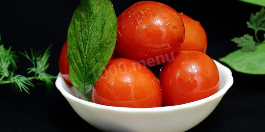 Рецепт красных помидоров квашеных в кастрюле