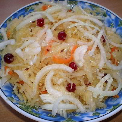 Квашеная капуста по-немецки