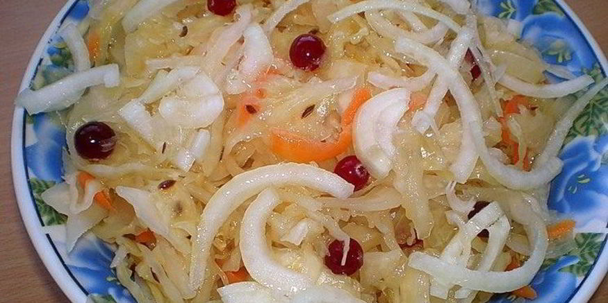 Рецепт квашеной капусты по-немецки