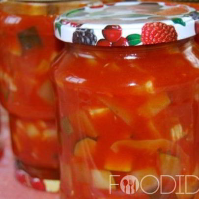 Лечо из кабачков