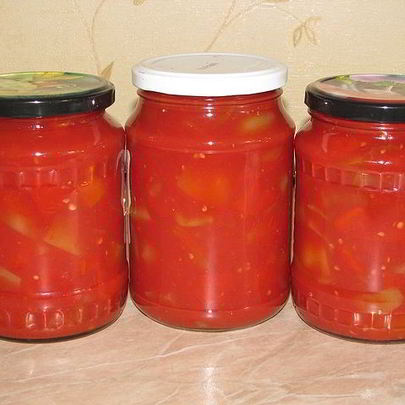Лечо из помидоров