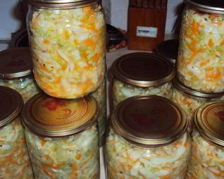 Капуста маринованная на зиму