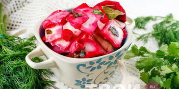 капуста по-грузински со свеклой