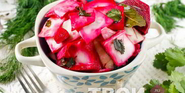 капуста по-грузински со свеклой