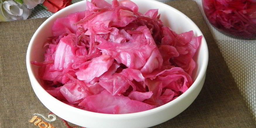 Рецепт капусты с буряком