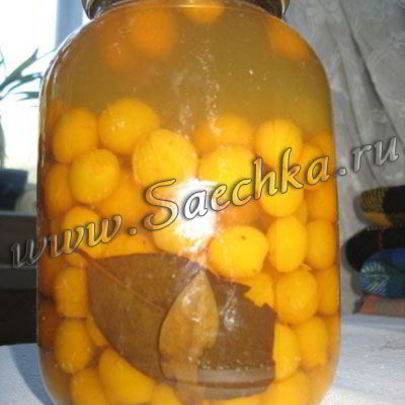 Маринованная алыча