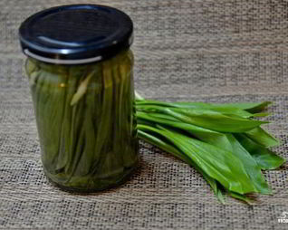 Маринованная черемша