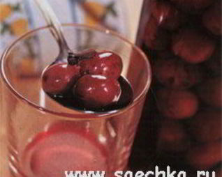 Маринованная черешня
