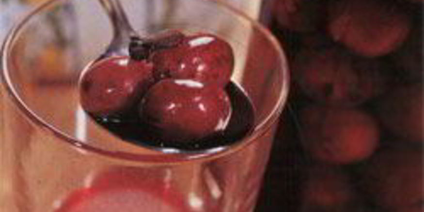 Рецепт маринованной черешни