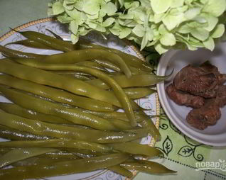 Маринованная фасоль