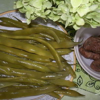 Маринованная фасоль