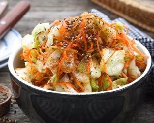 Маринованная капуста по-корейски