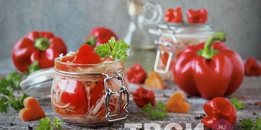 Рецепт маринованной капусты с перцем