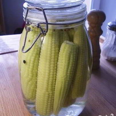 Маринованная молодая кукуруза на зиму