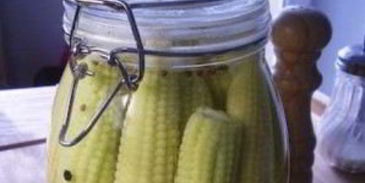 маринованная молодая кукуруза на зиму