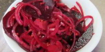 маринованная свекла с луком