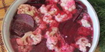 маринованная цветная капуста по-армянски