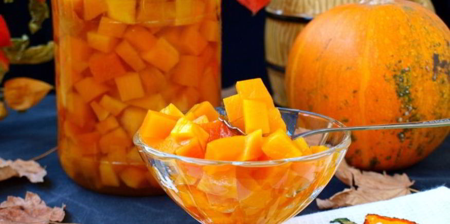 Рецепт маринованной тыквы со вкусом ананаса