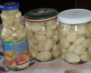 Маринованный чеснок на зиму