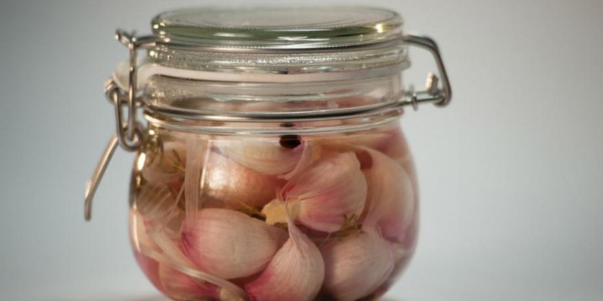 Рецепт маринованного чеснока