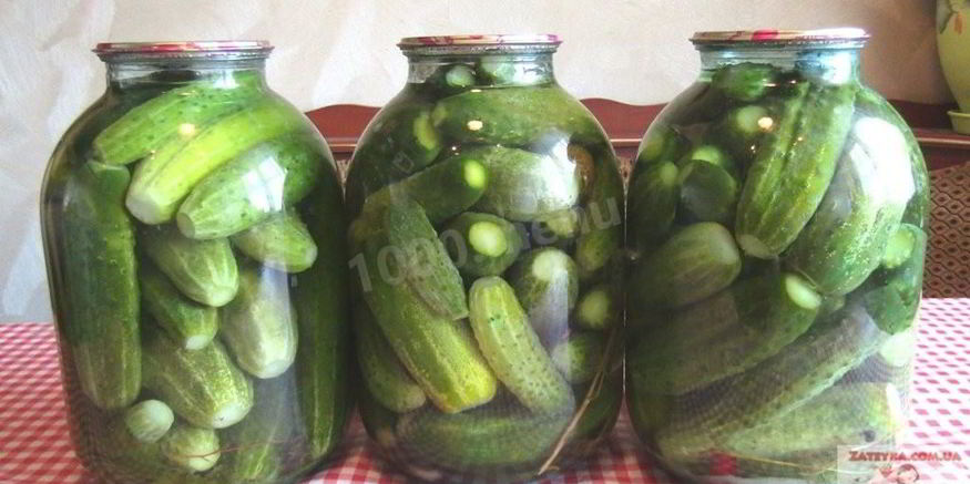 Рецепт маринованных хрустящих огурцов в банках