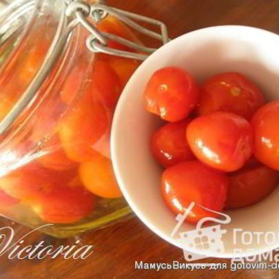 Маринованные помидоры-черри