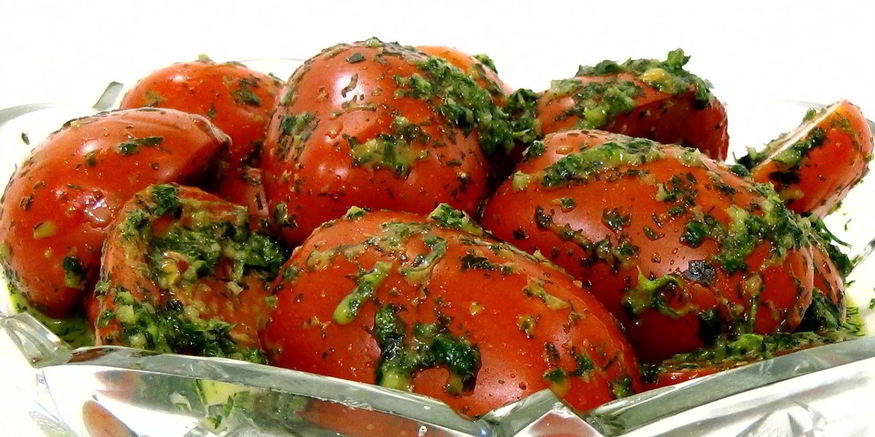 Рецепт маринованных помидоров за 12 часов