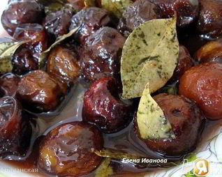 Маринованные сливы