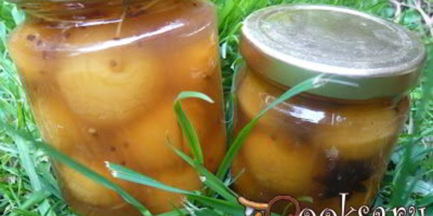 Рецепт маринованных яблок на зиму