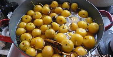 маринованные яблоки на зиму