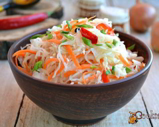 Острая маринованная капуста