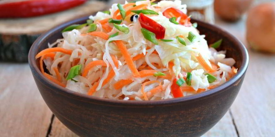 Рецепт острой маринованной капусты