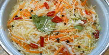 острая маринованная капуста