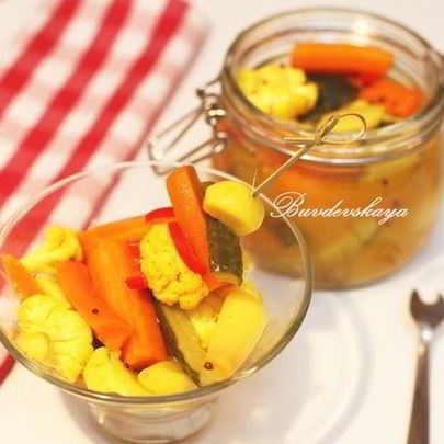 Пикалили — маринованные Острые овощи