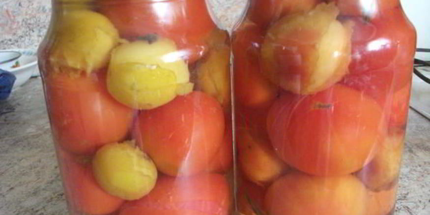 Рецепт помидоров маринованных со сливой