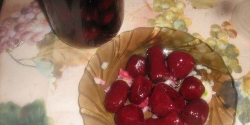 Рецепт свеклы маринованной