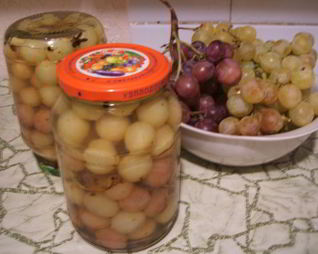 Виноград маринованный